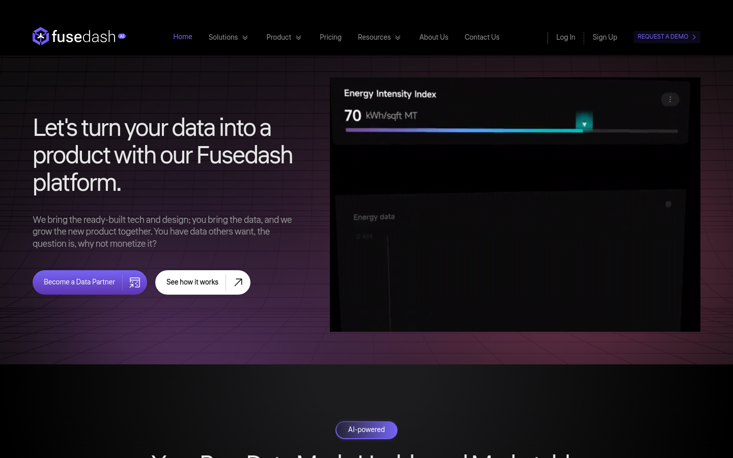 Captured Homepage / Lander