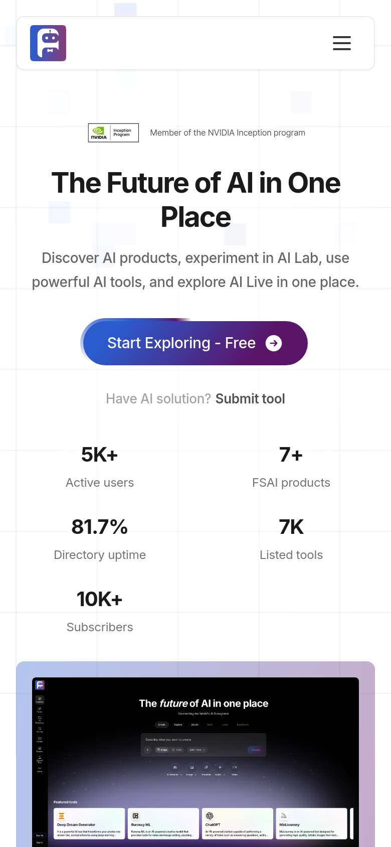 Homepage / Lander