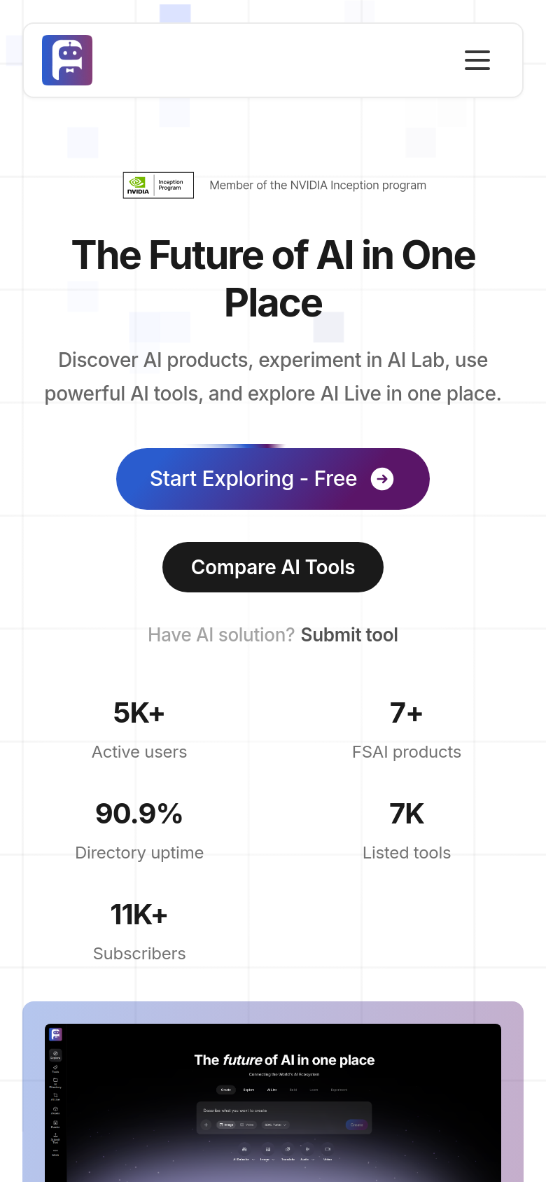 Homepage / Lander