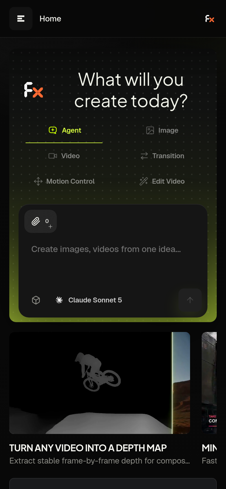 Homepage / Lander