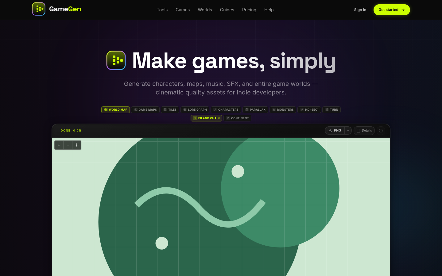 Captured Homepage / Lander