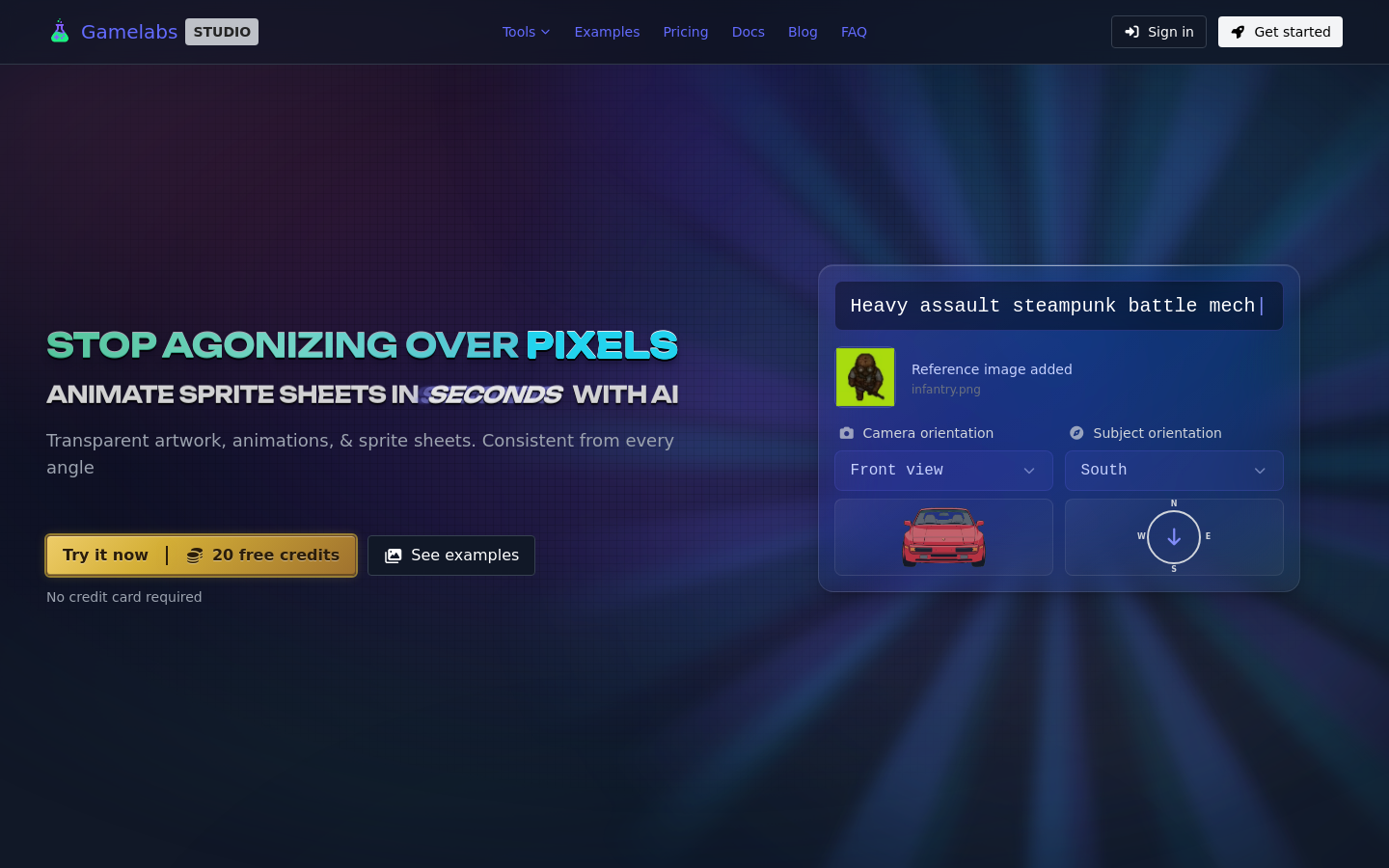 Captured Homepage / Lander