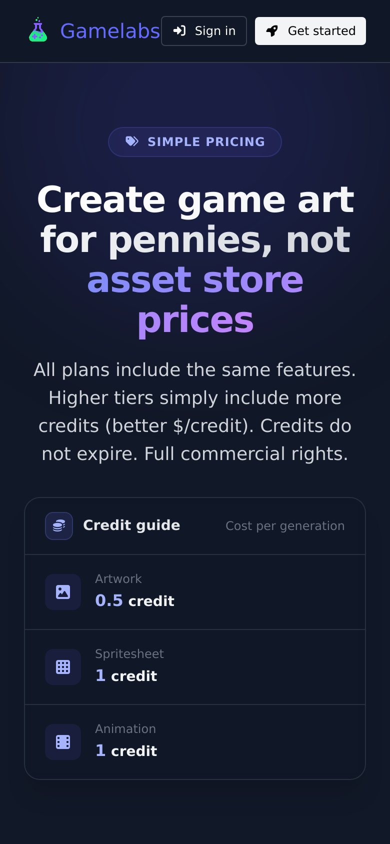 Pricing