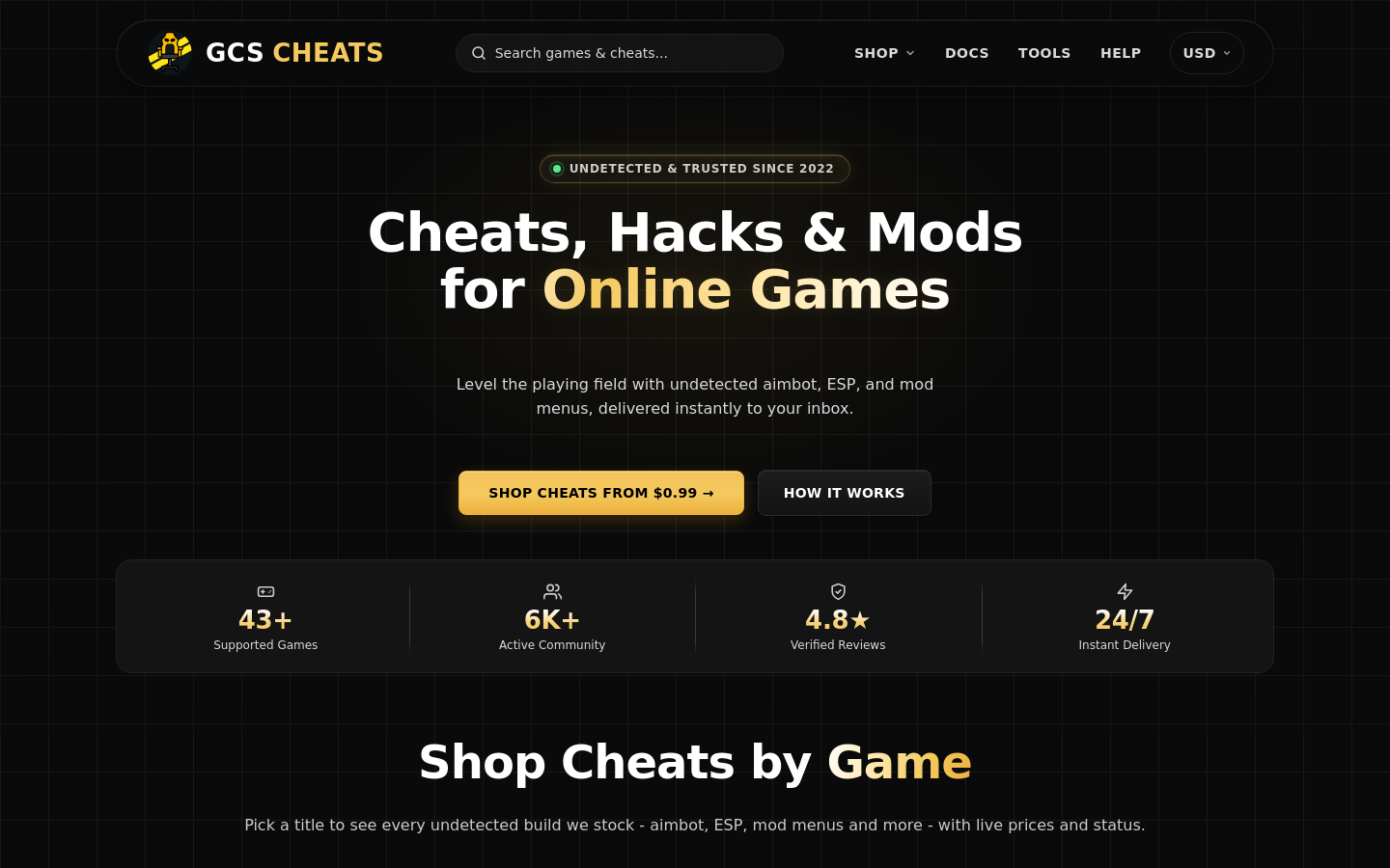 Captured Homepage / Lander