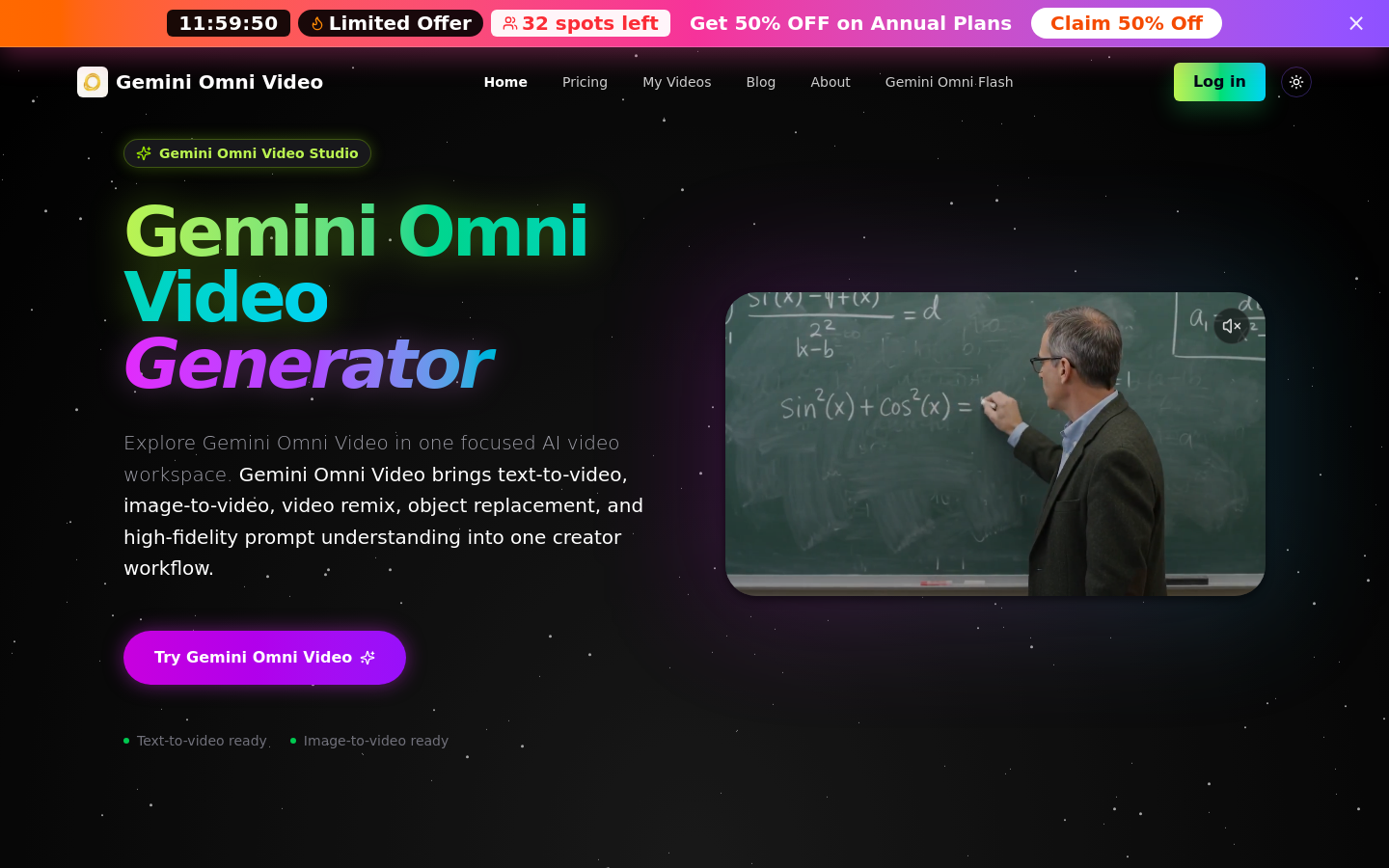 Captured Homepage / Lander