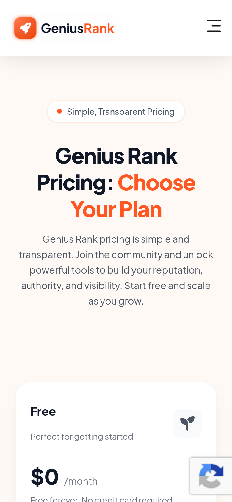 Pricing