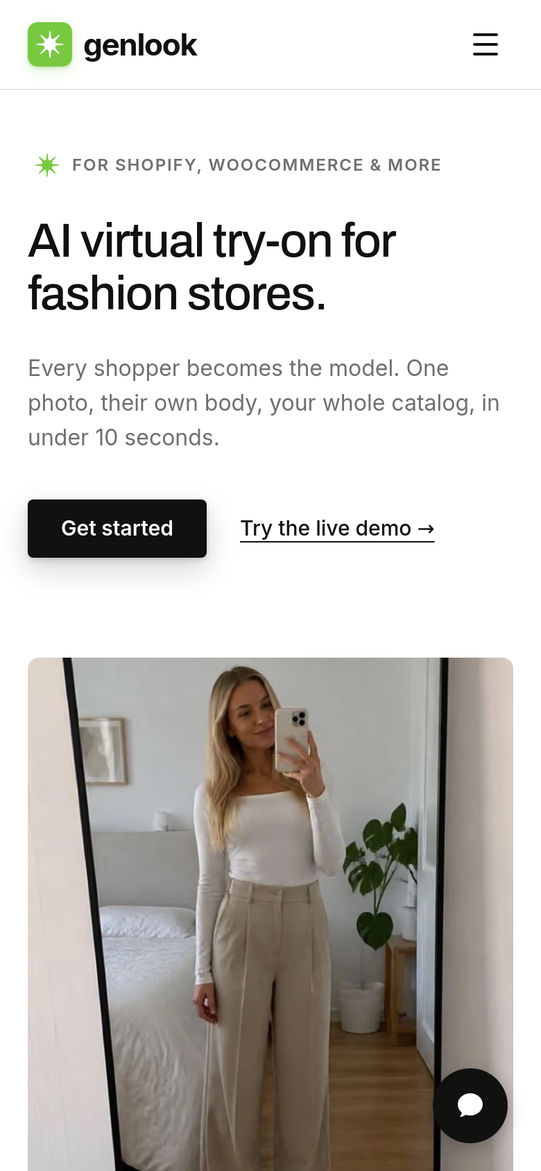 Homepage / Lander
