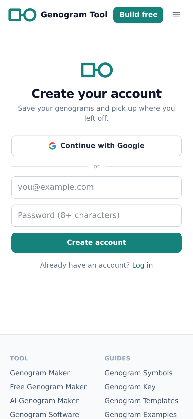 Signup