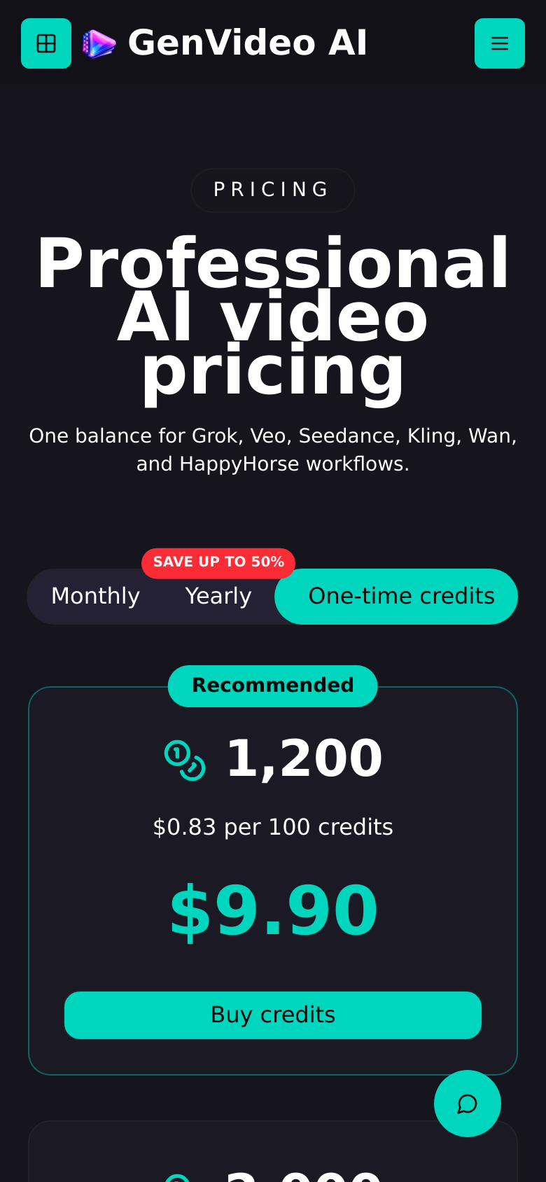 Pricing