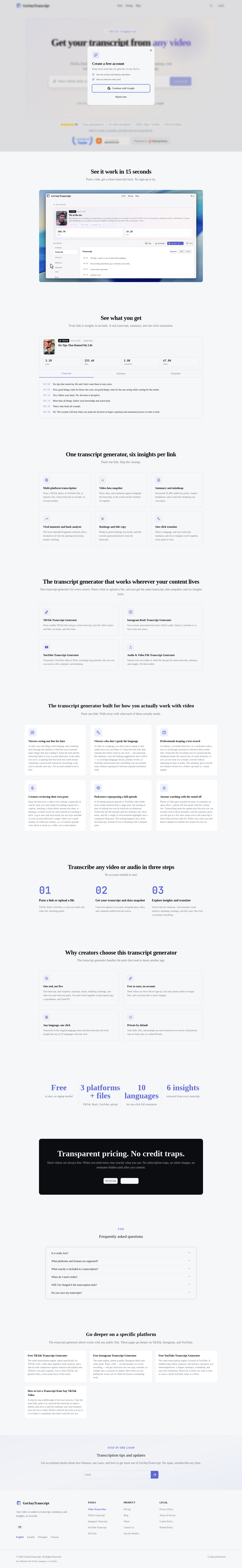 getanytranscript.com — 