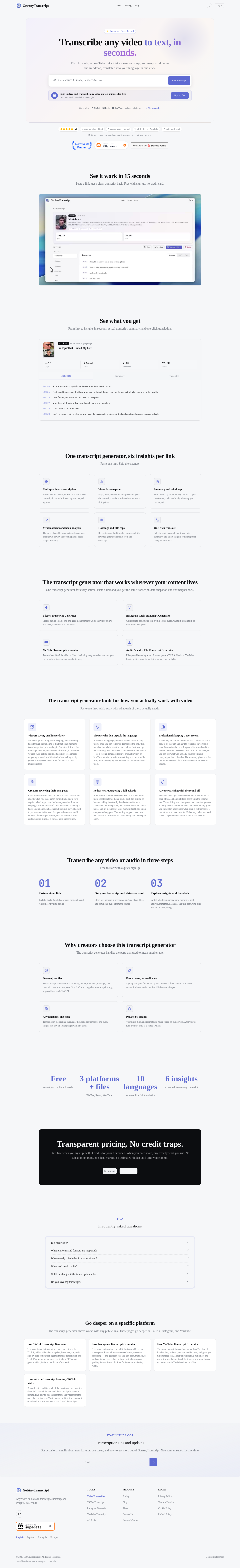 getanytranscript.com — 