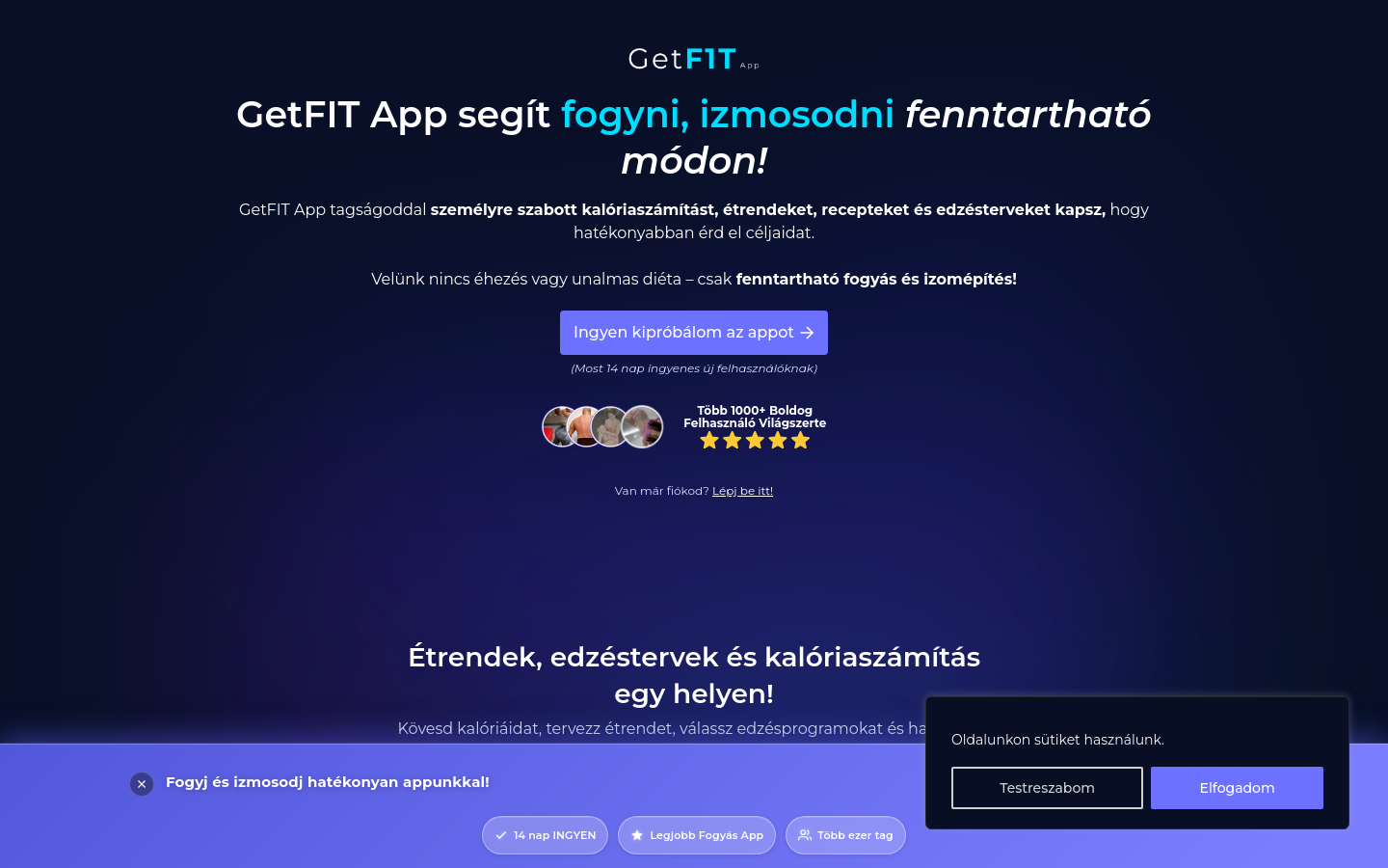 Captured Homepage / Lander