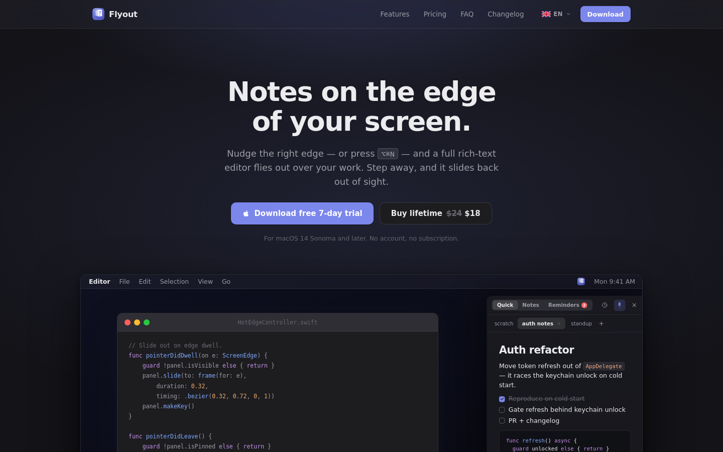 Captured Homepage / Lander