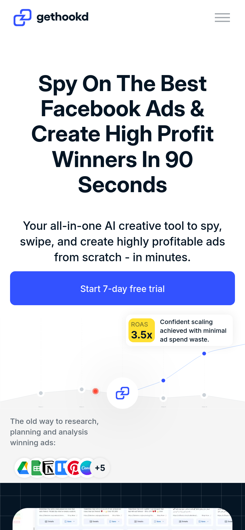 Homepage / Lander