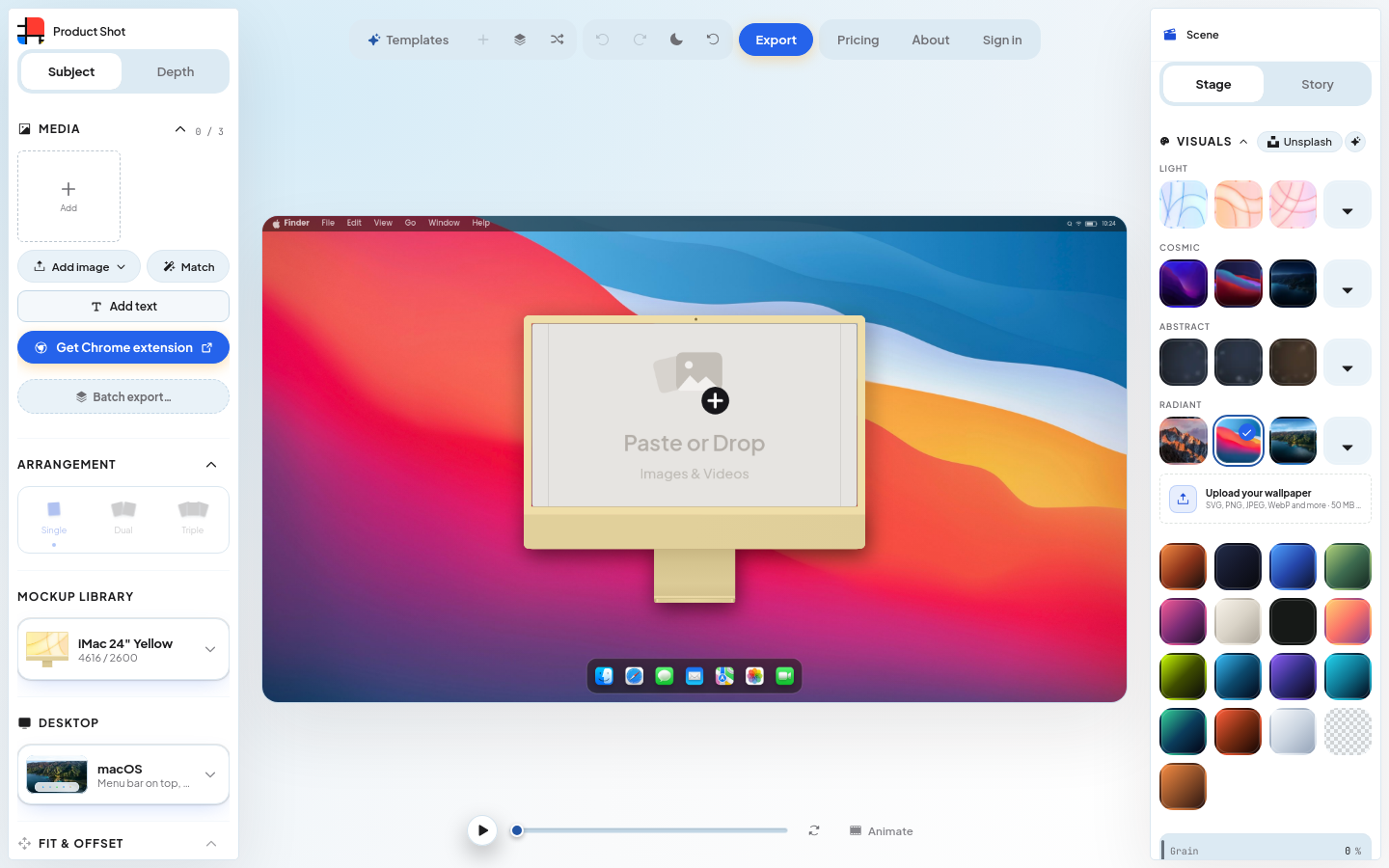 Captured Homepage / Lander