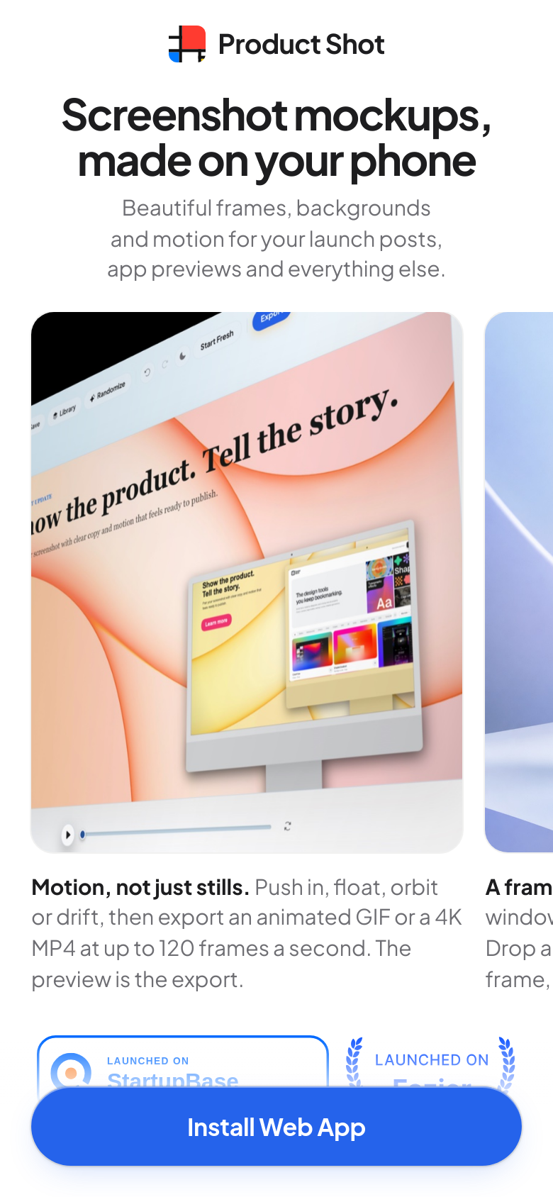Homepage / Lander