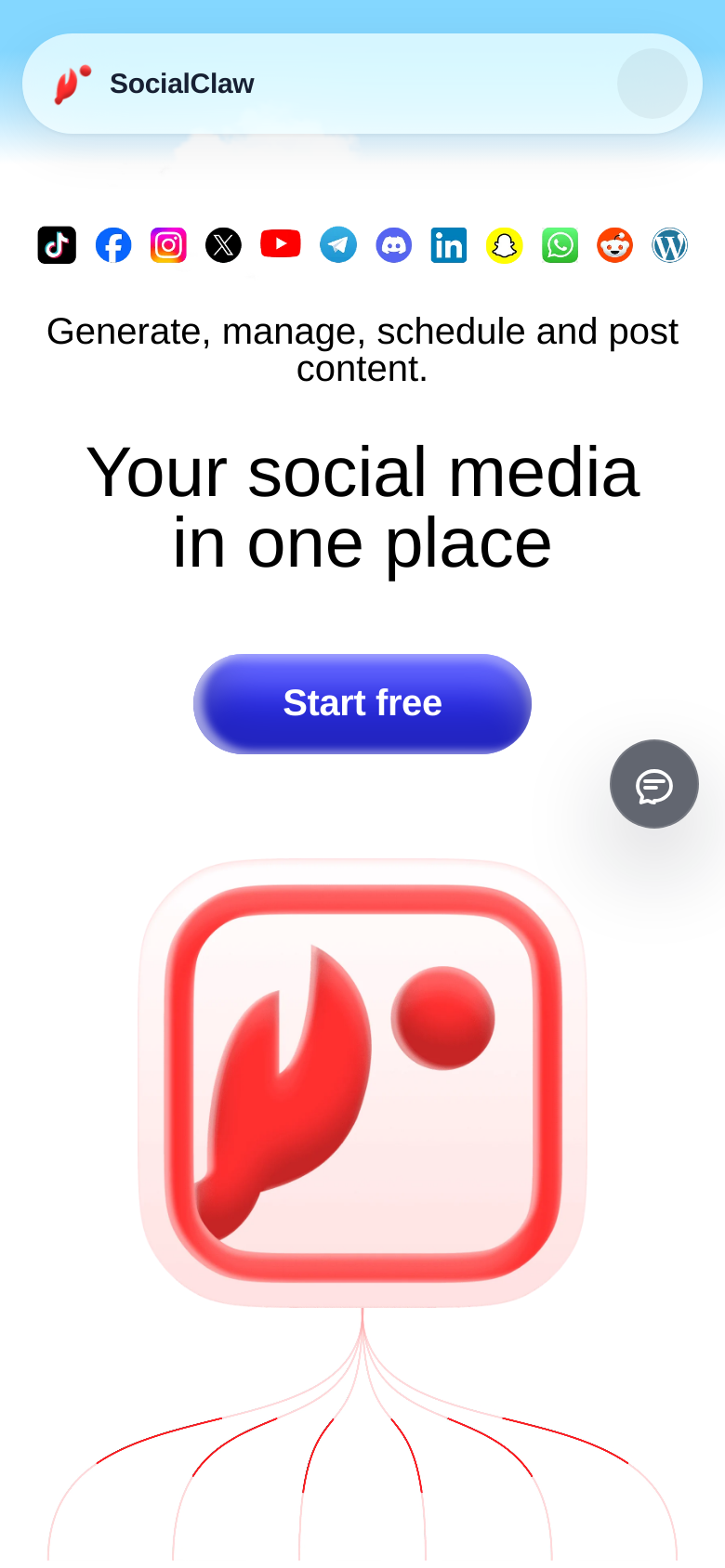 Homepage / Lander