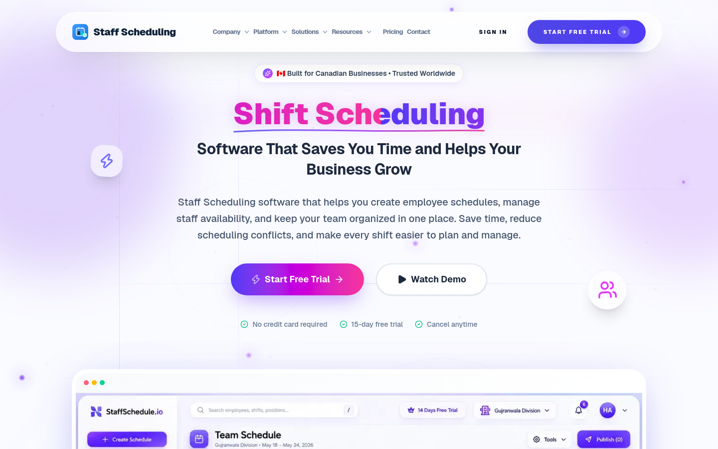 Captured Homepage / Lander