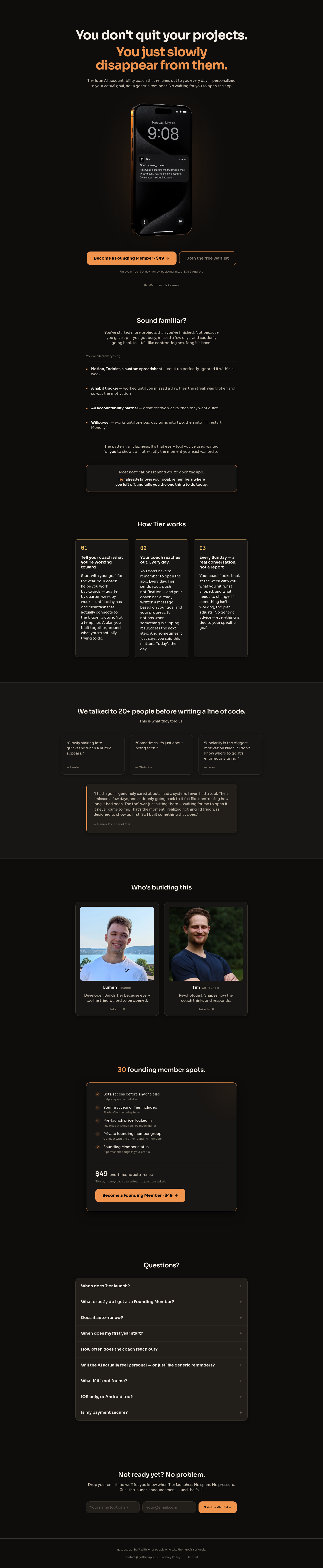 gettier.app section