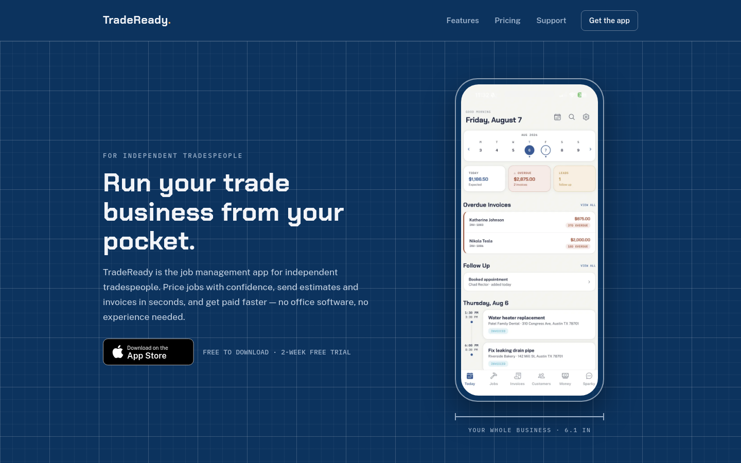 Captured Homepage / Lander