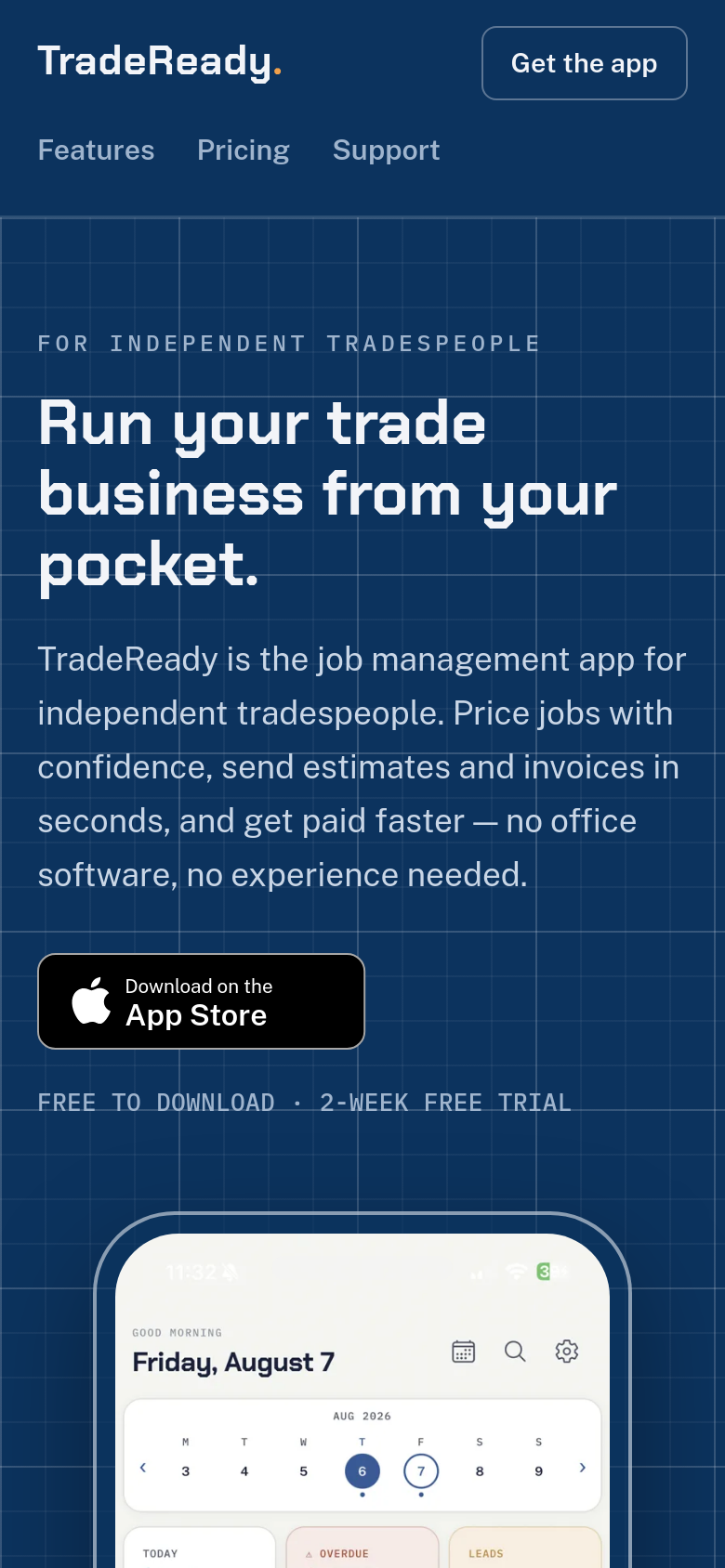 Homepage / Lander