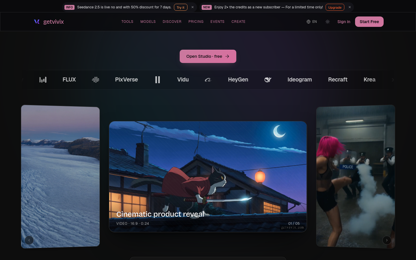 Captured Homepage / Lander