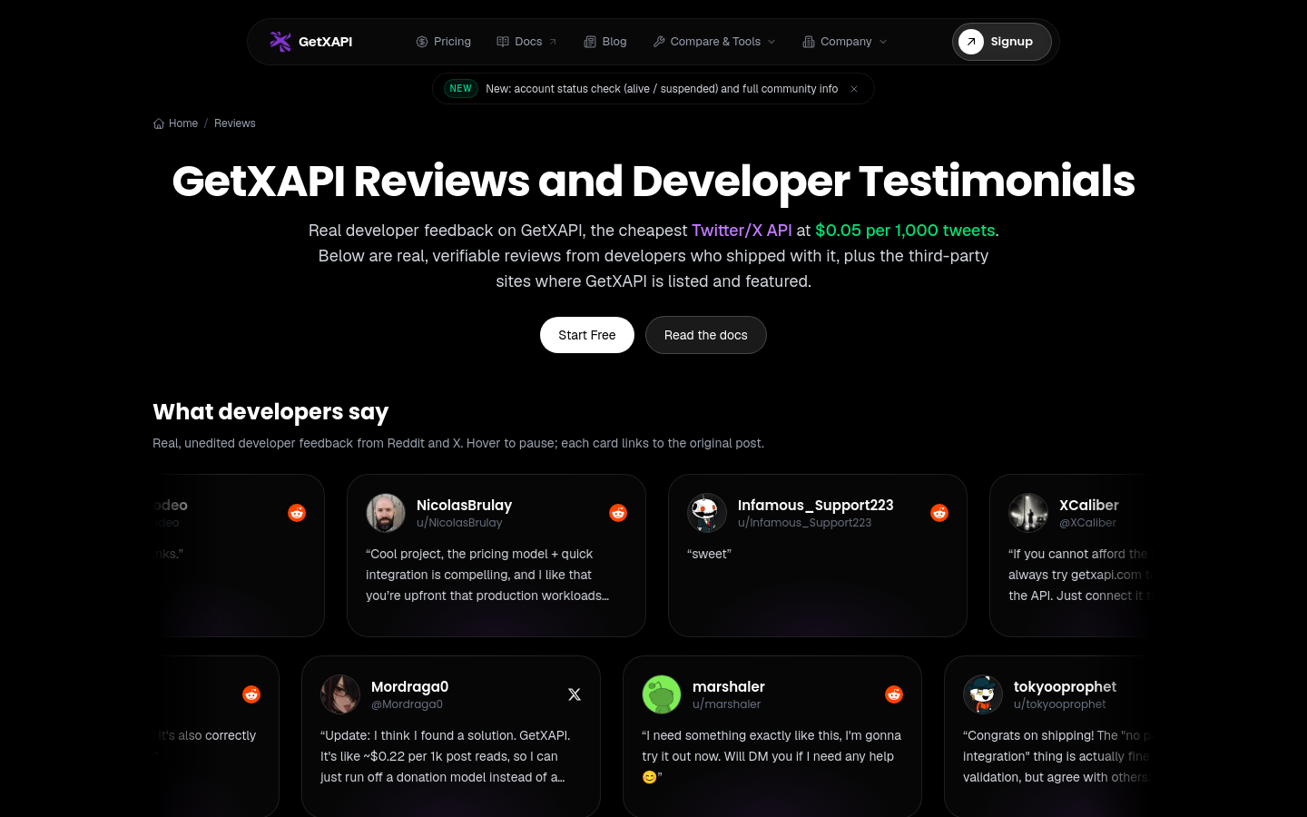 Reviews