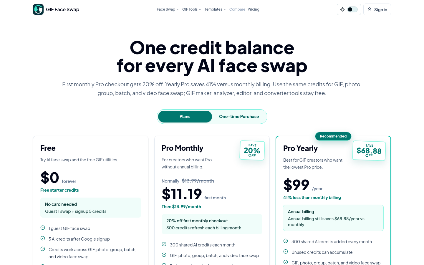 Pricing