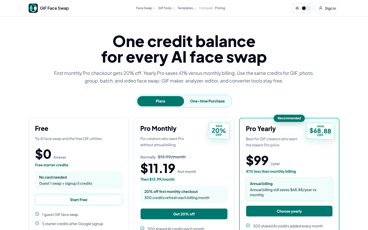 Pricing