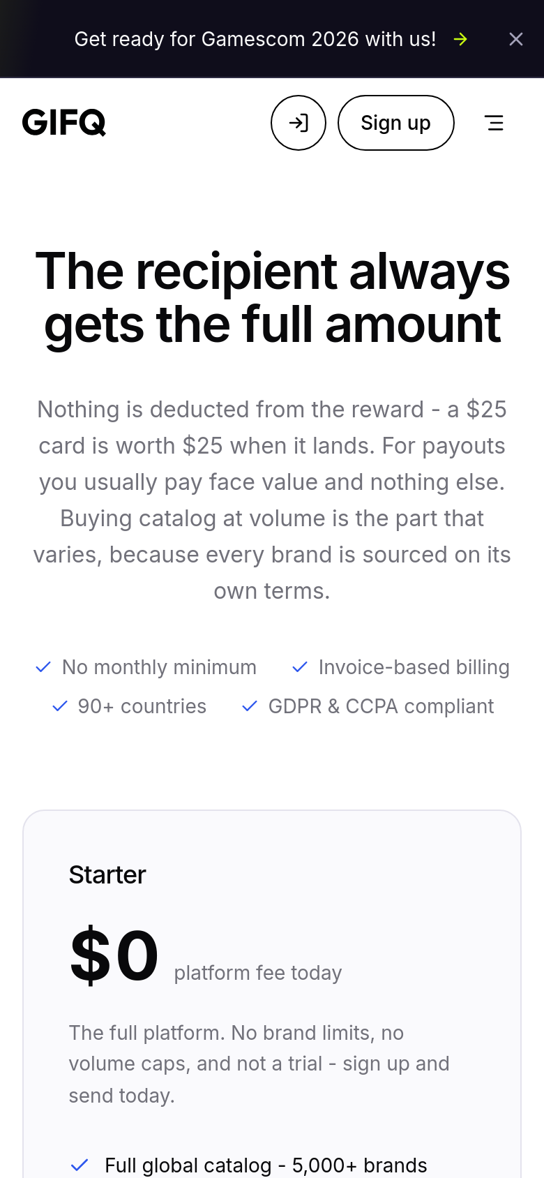 Pricing