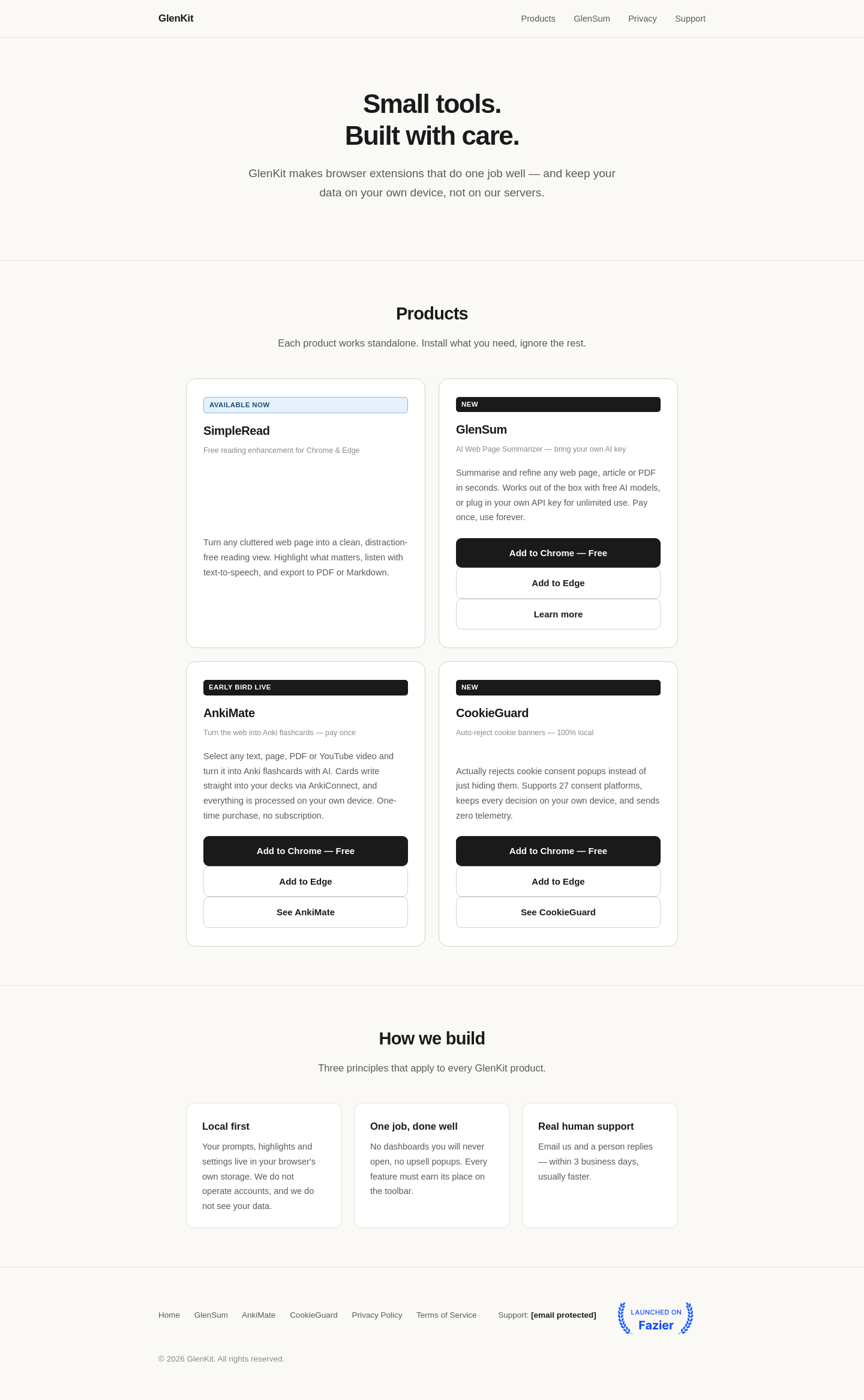 glenkit.com — 