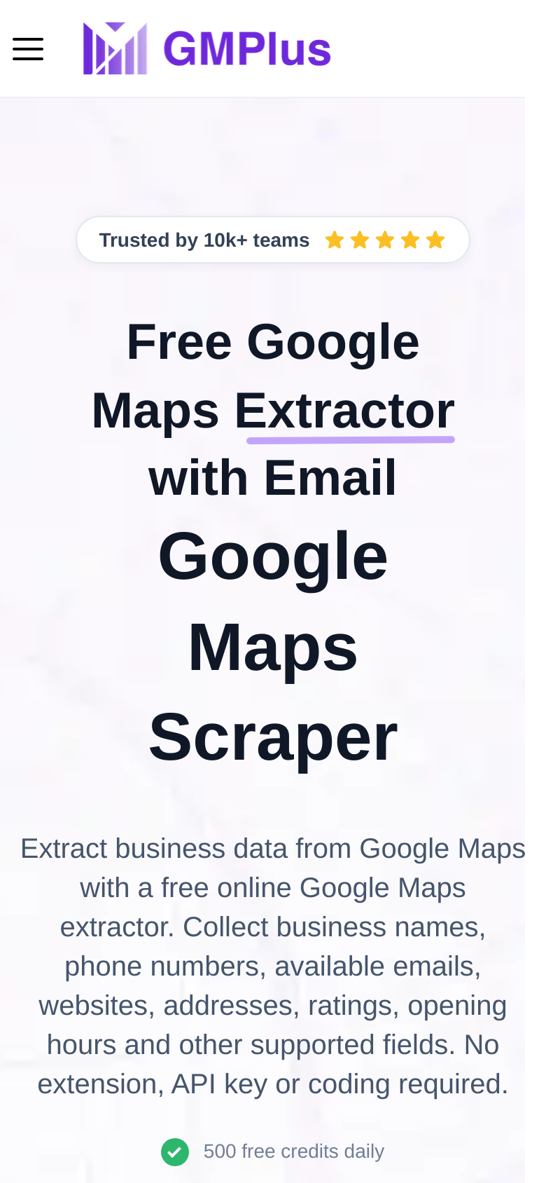 Homepage / Lander