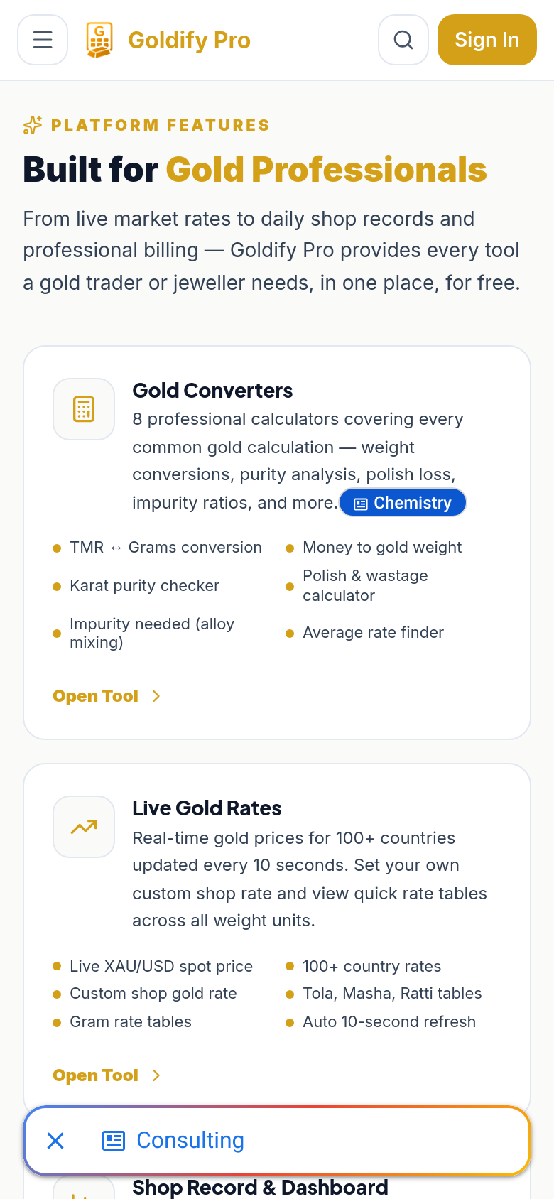 Features