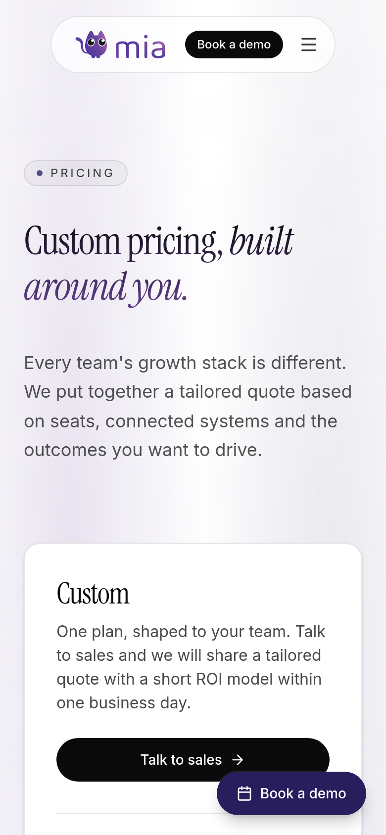 Pricing