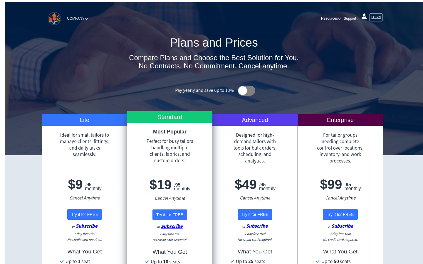 Pricing