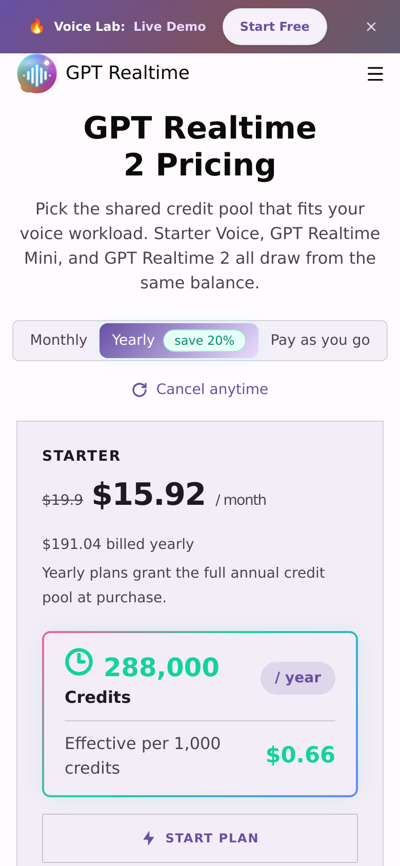 Pricing