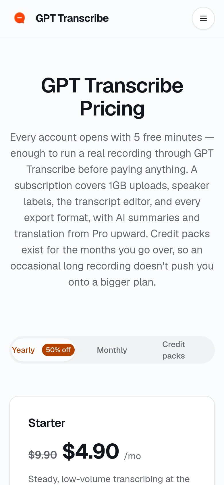 Pricing