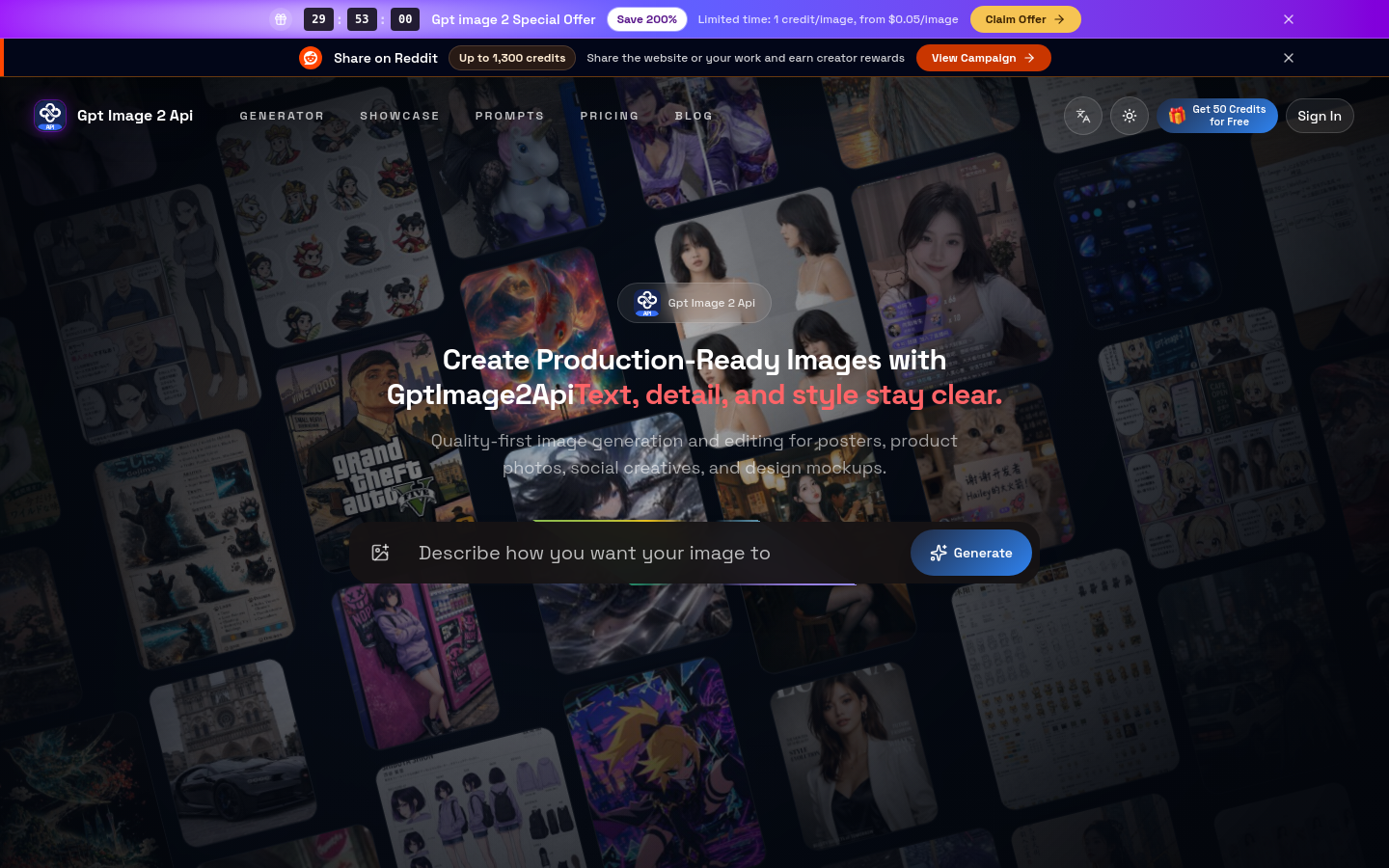 Captured Homepage / Lander