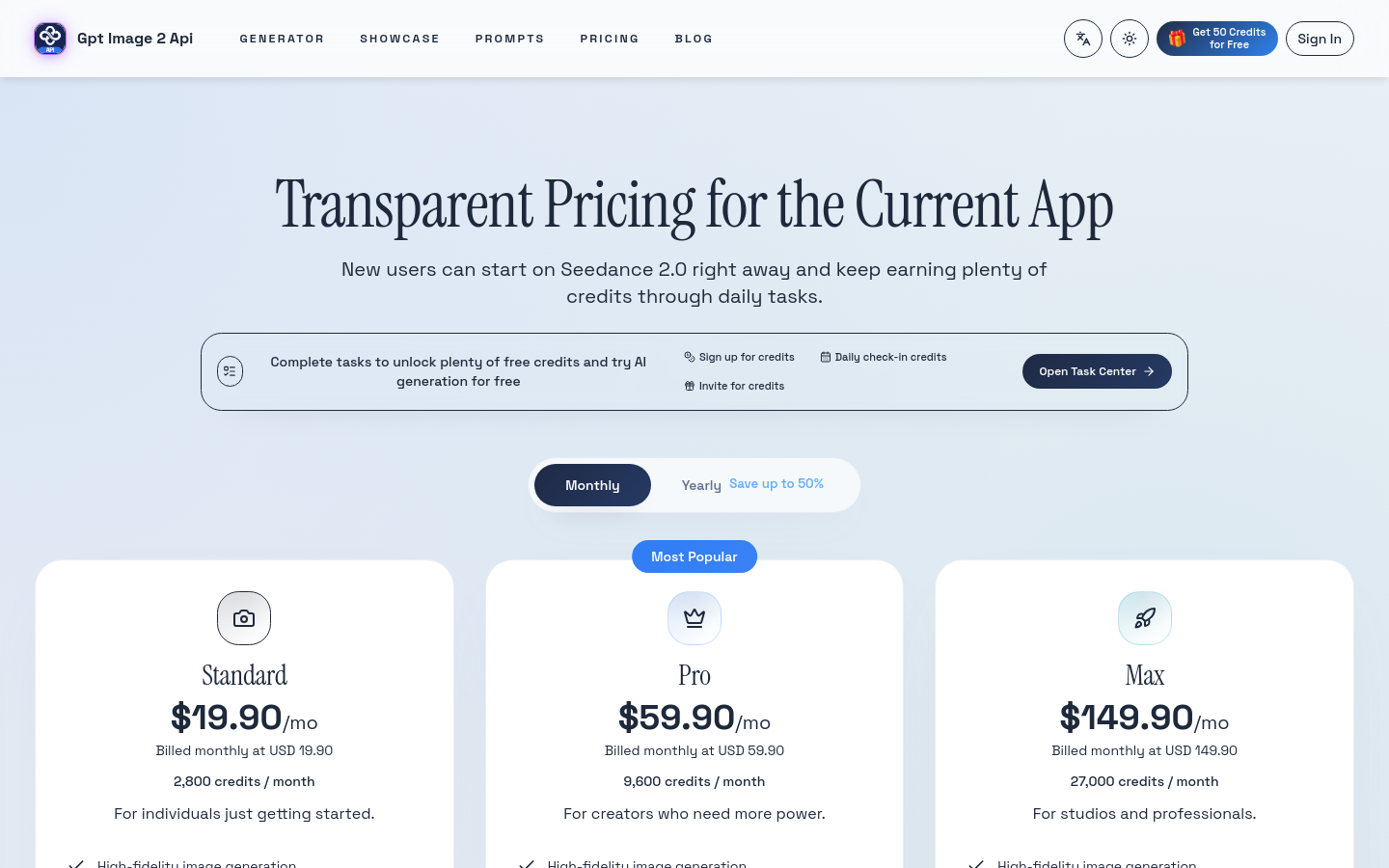 Pricing
