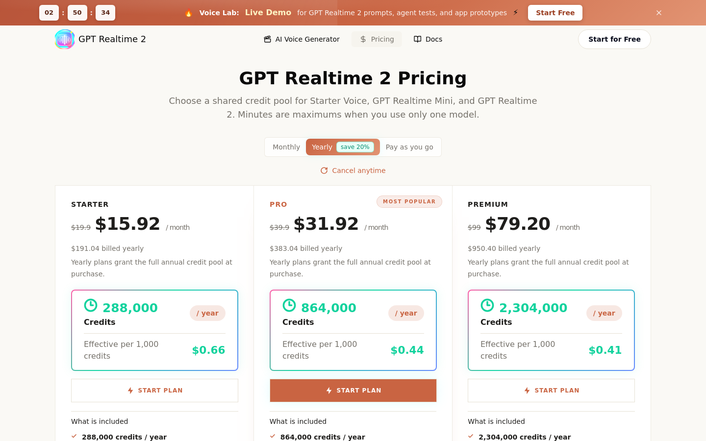 Pricing