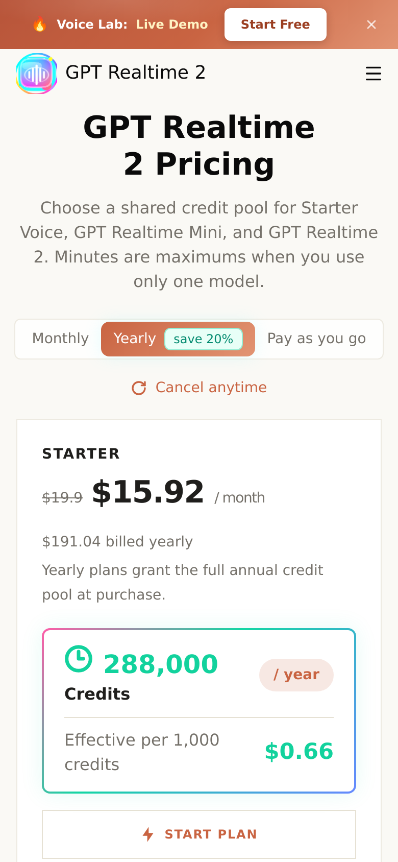 Pricing