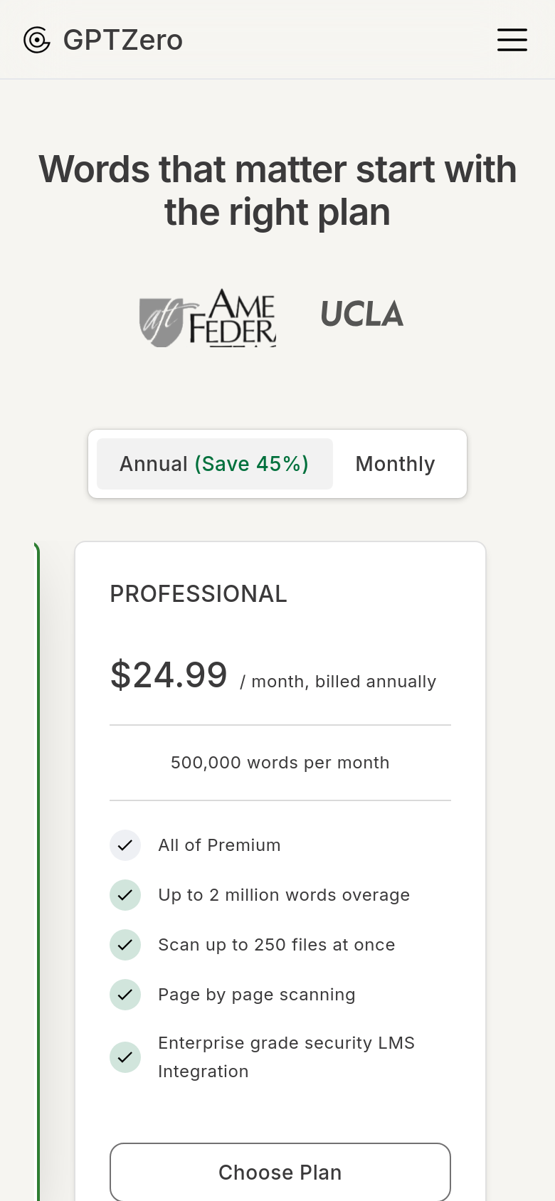 Pricing