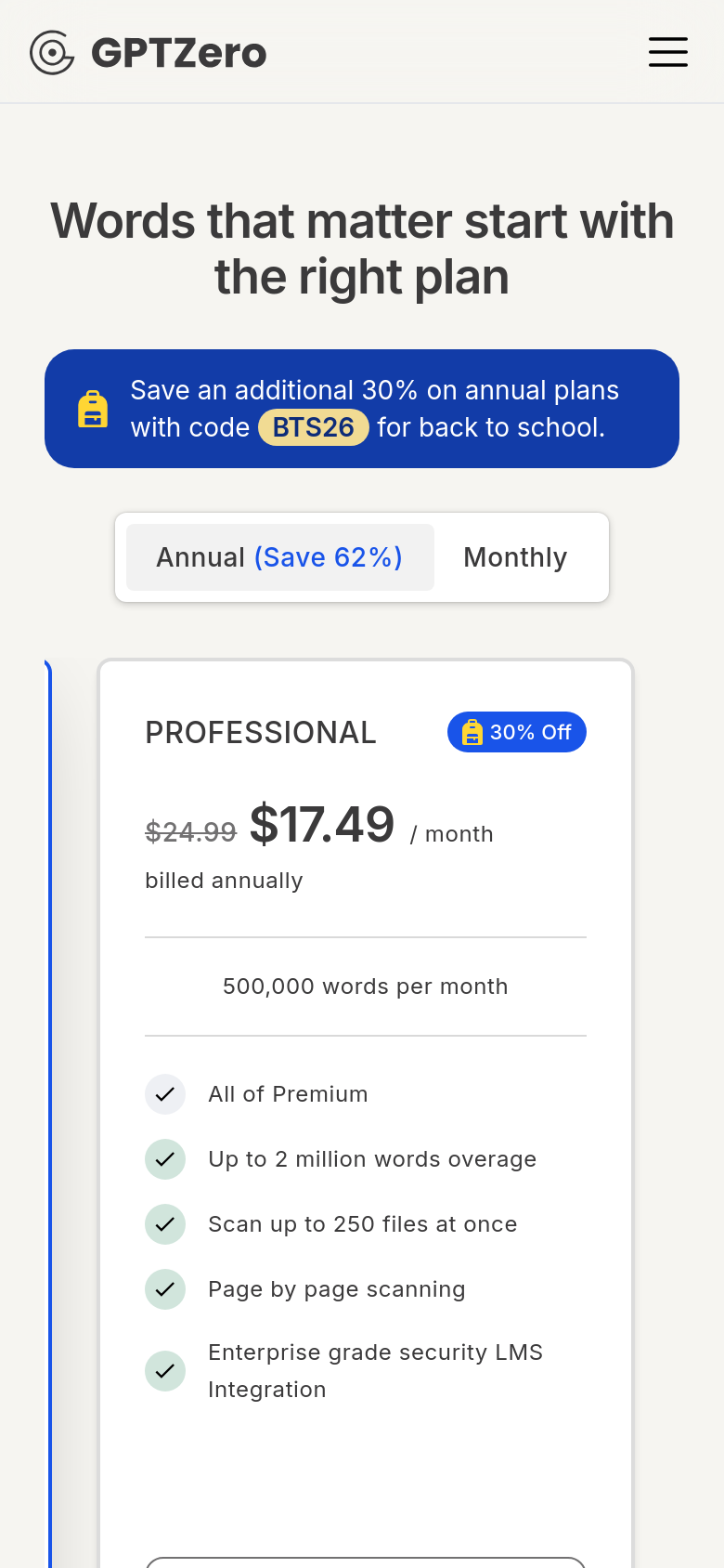 Pricing