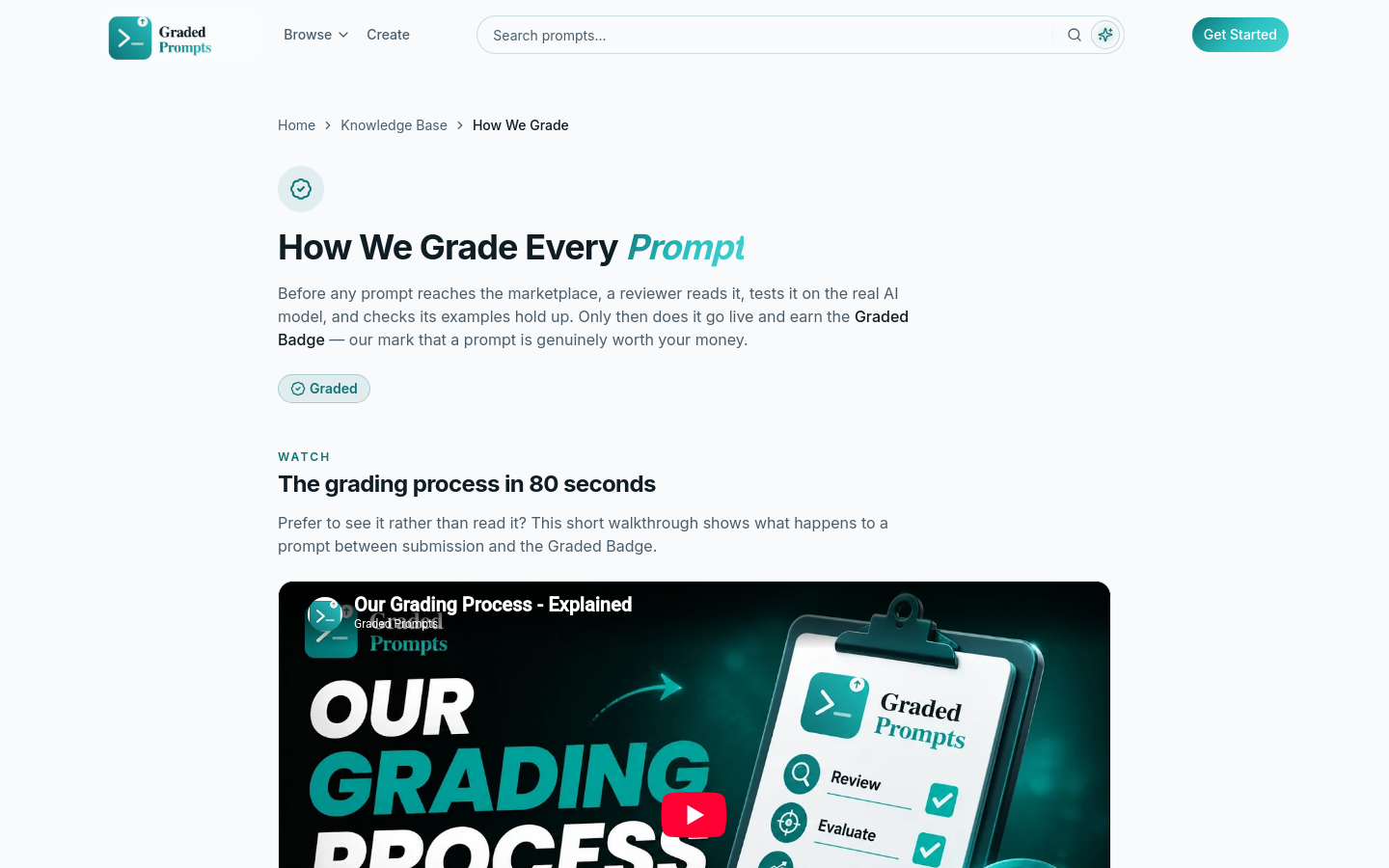 How We Grade