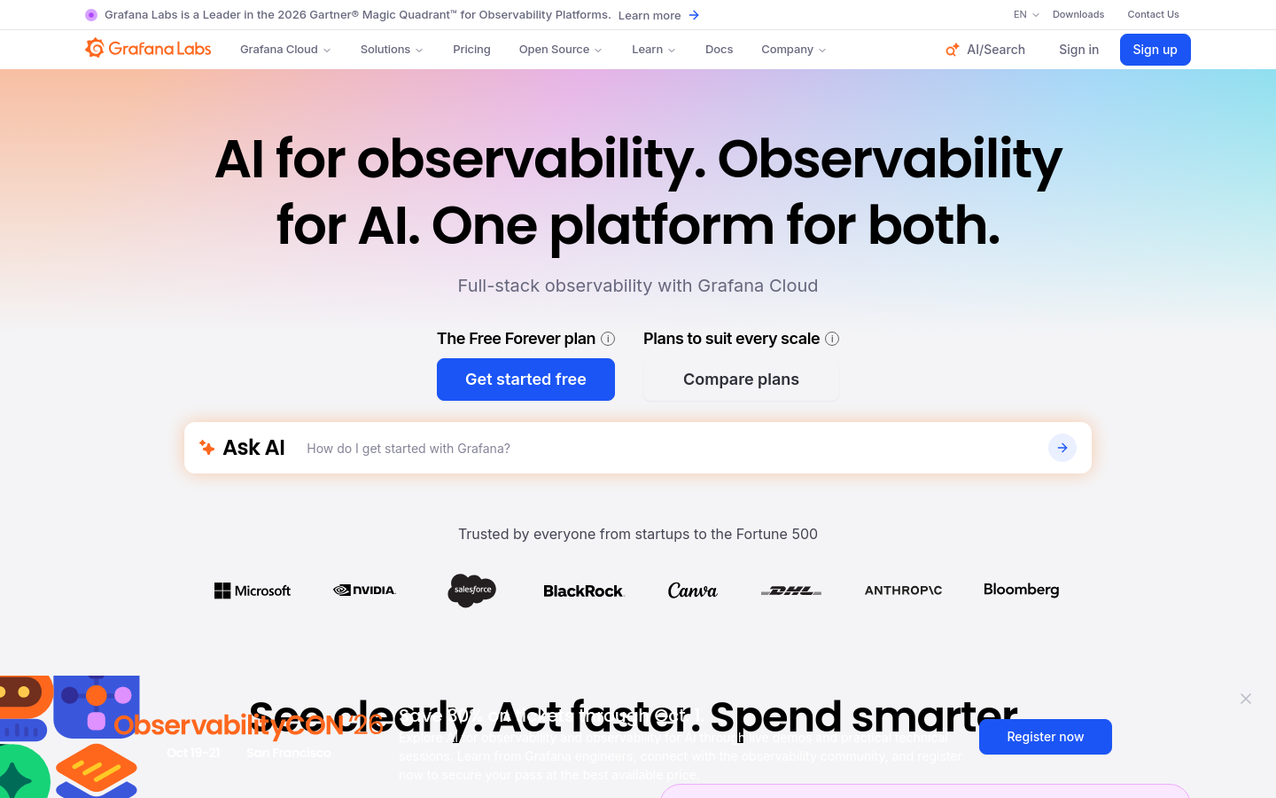Captured Homepage / Lander