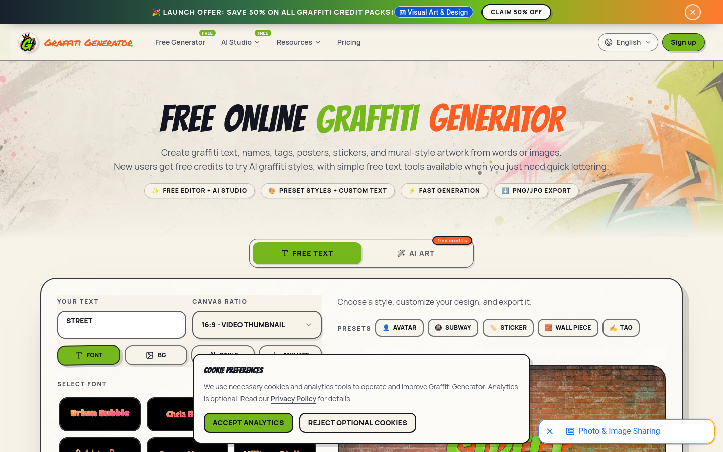 Captured Homepage / Lander