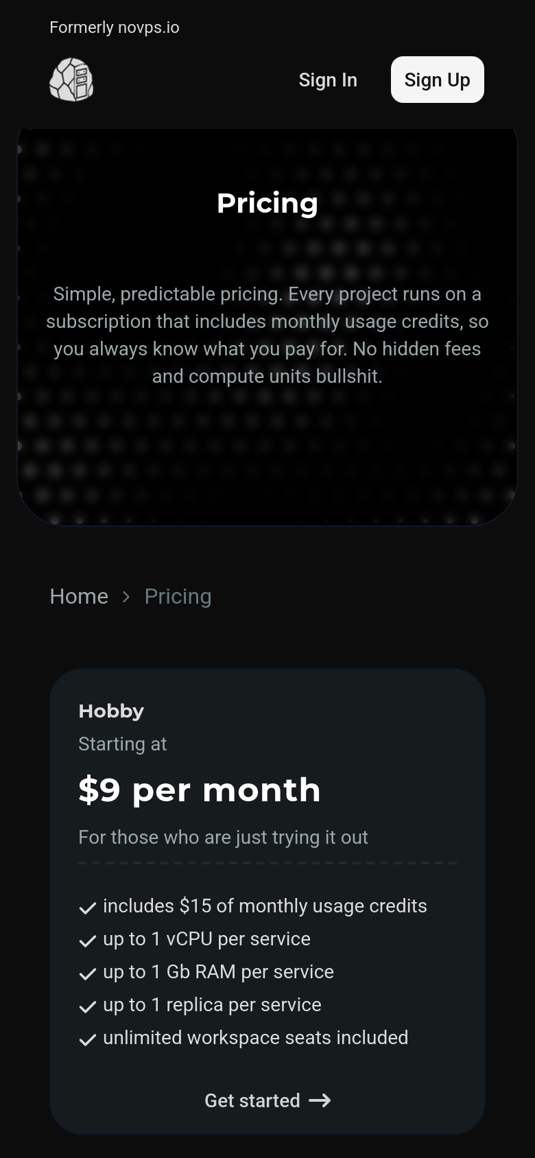 Pricing