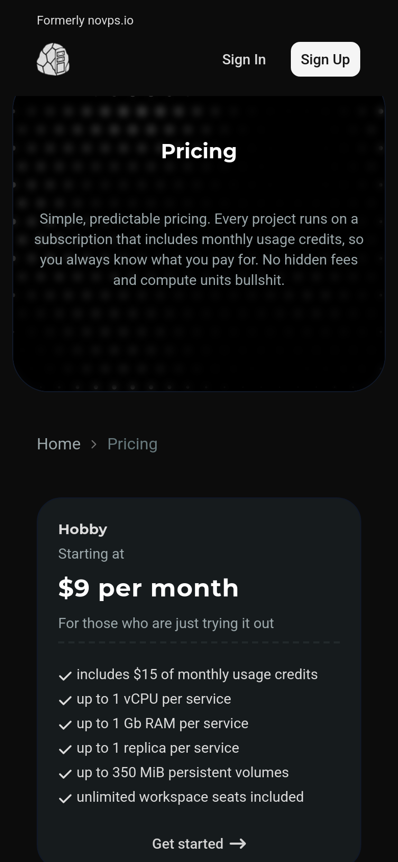Pricing