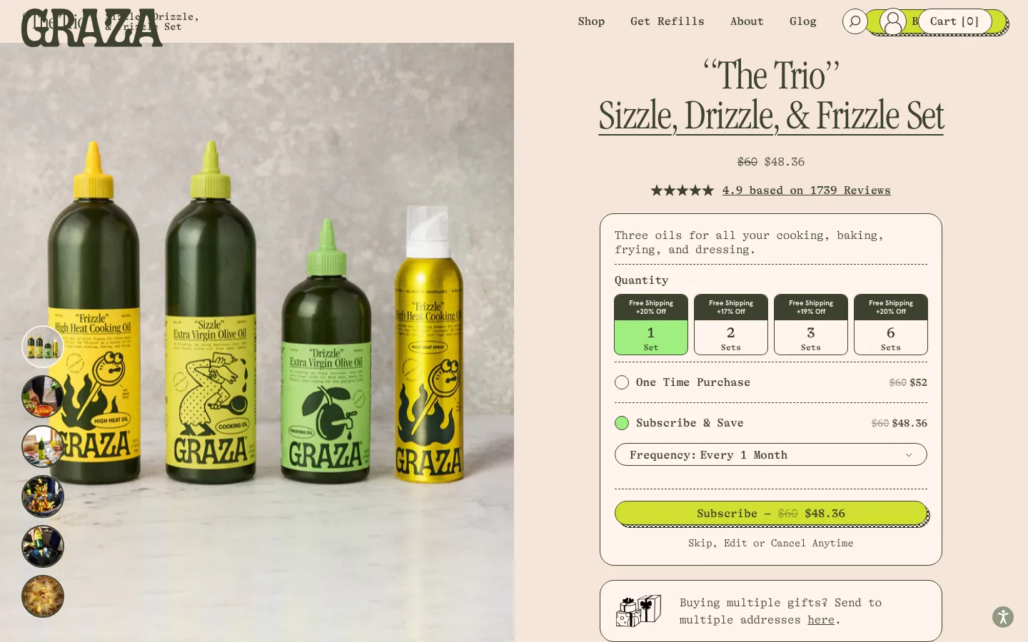 Product page