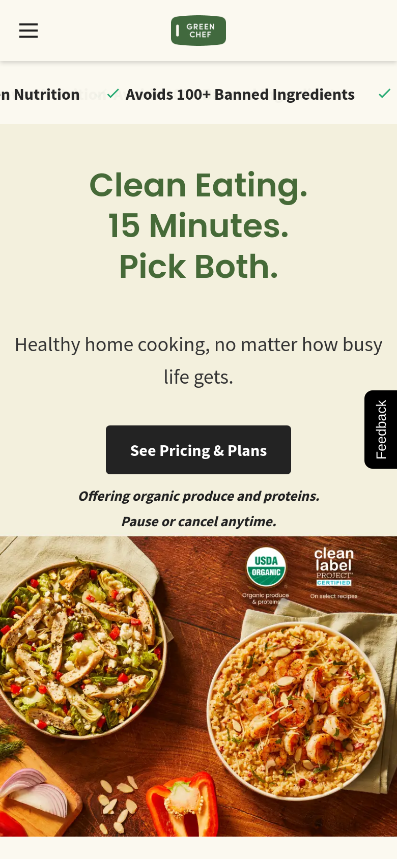 Homepage / Lander